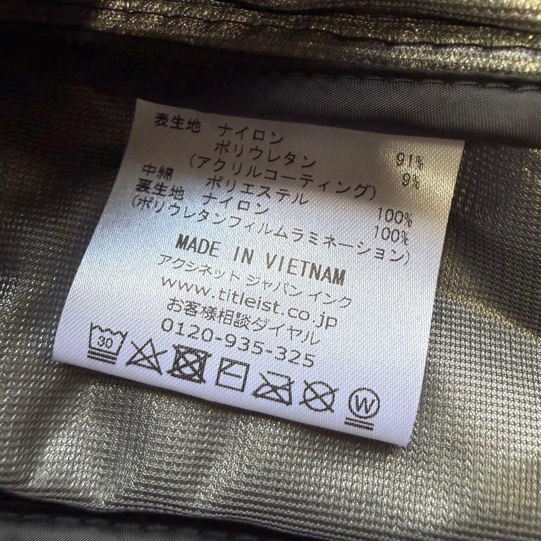 【タイトリスト】極美品 中綿ベスト 肉厚 ブラック Sサイズ レディース