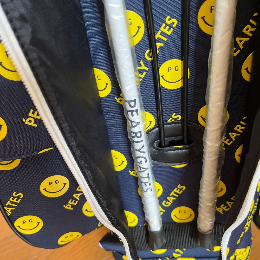 【超美品】パーリーゲイツ PEARLY GATES キャディバッグ　フード付き