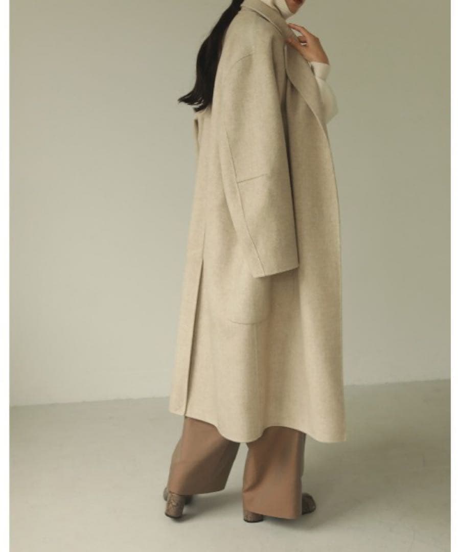 todayful ウールオーバーコート