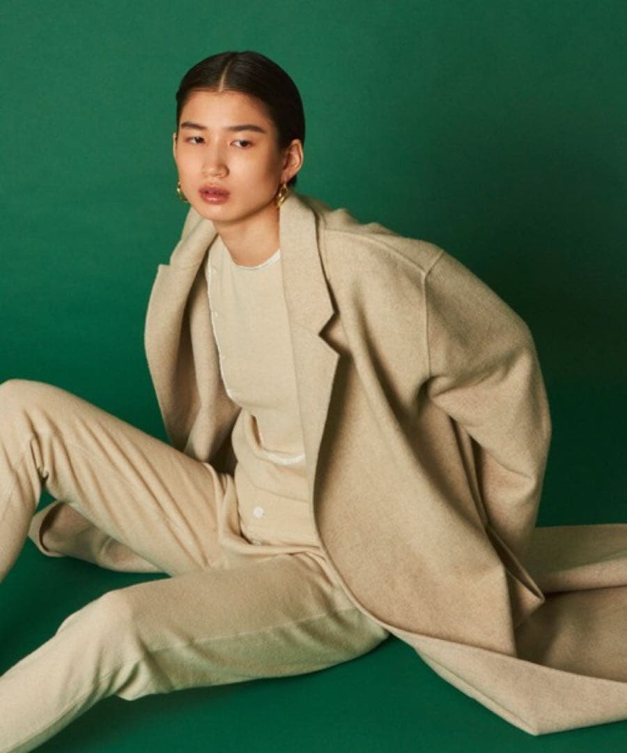 todayful ウールオーバーコート