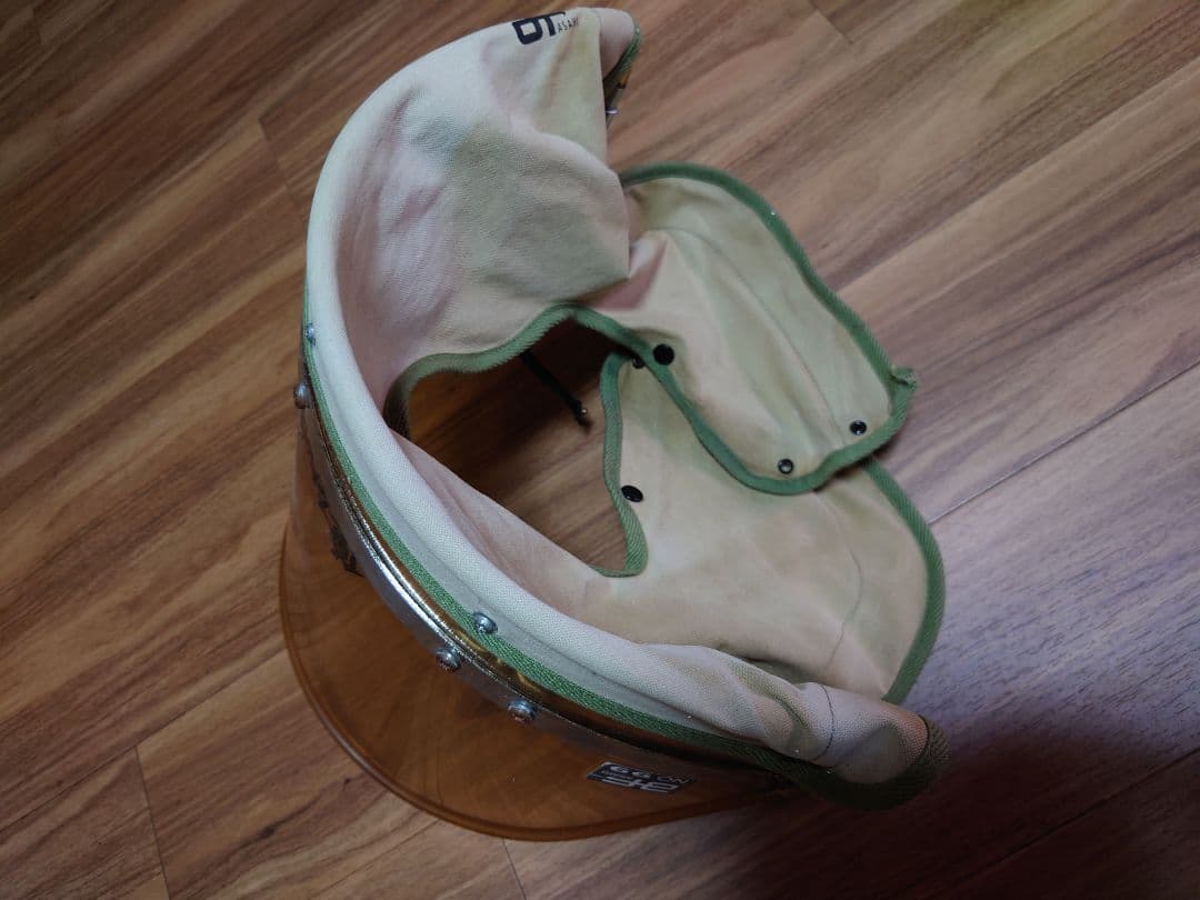 旭風防　黄ばみヤレ　当時物 布タレ風防　旧車！