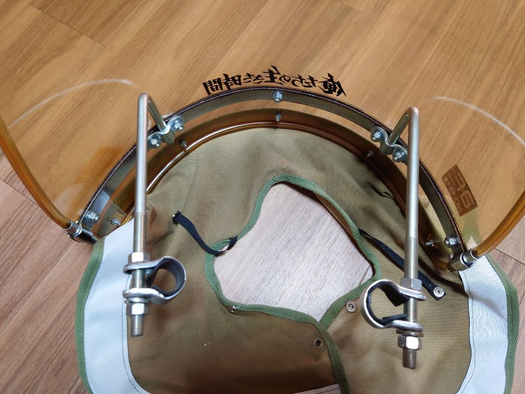 旭風防　黄ばみヤレ　当時物 布タレ風防　旧車！