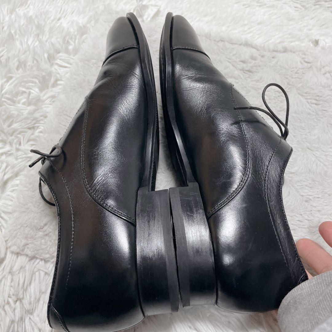 リーガル　ビジネスシューズ　ストレートチップ　メンズ　ブラック　レザー　メンズ