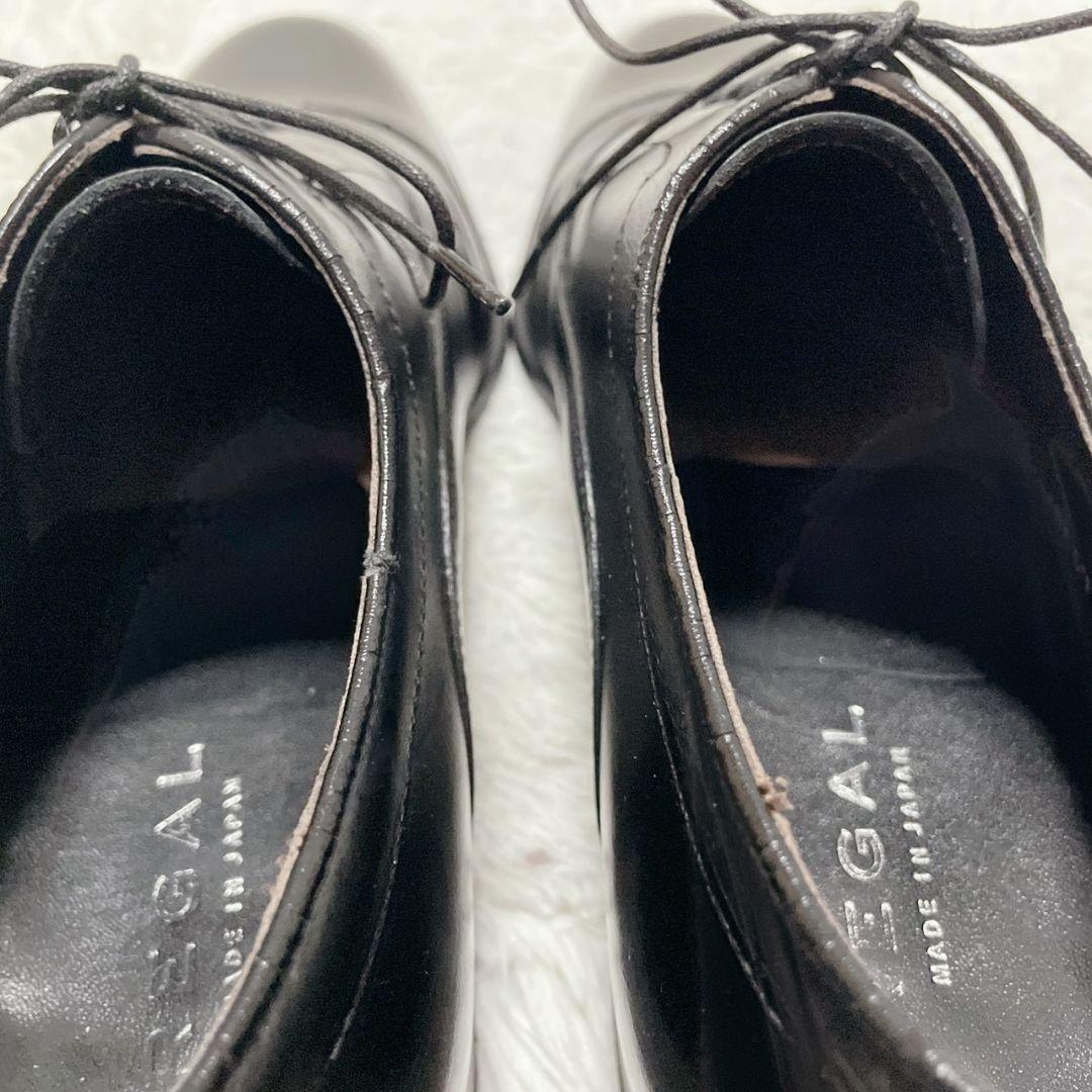 リーガル　ビジネスシューズ　ストレートチップ　メンズ　ブラック　レザー　メンズ