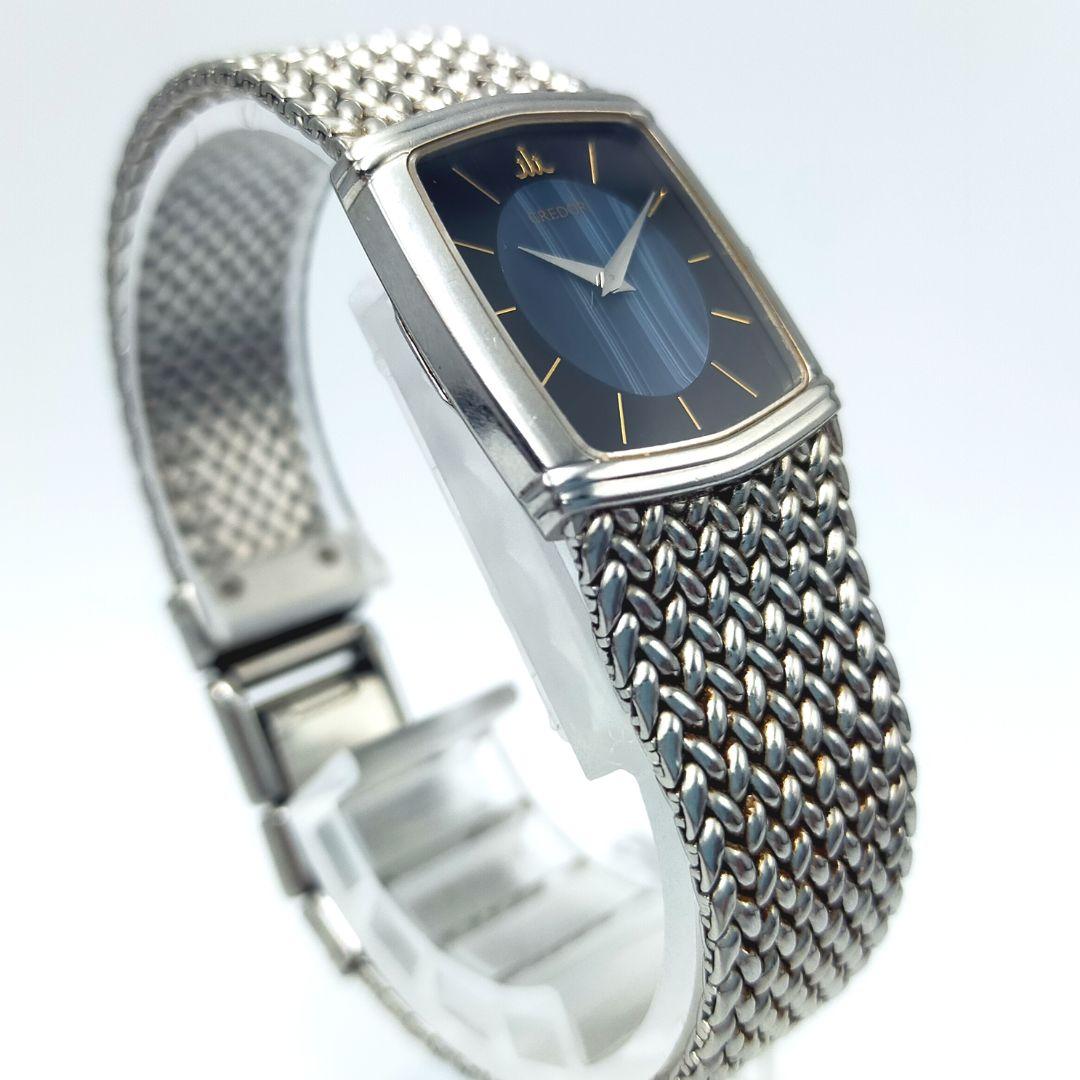 【外装美品】SEIKO クレドール 天然石文字盤 スクエア 不動品 24時間発送