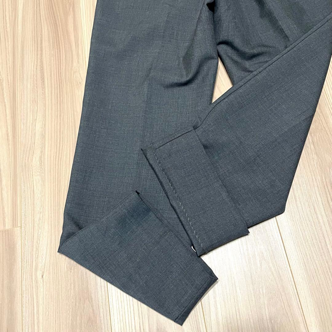 Cornier コルニエ ウールモヘアスラックス　グレー　美品