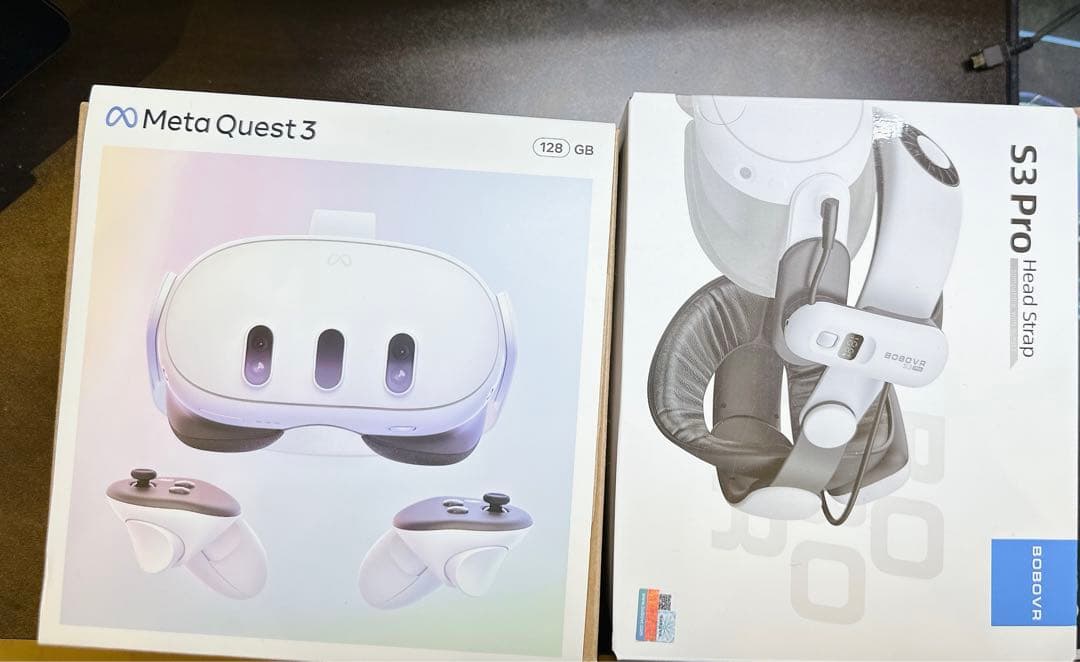 Quest 3 128GB+BOBOVR S3 Pro(冷却ファン搭載)