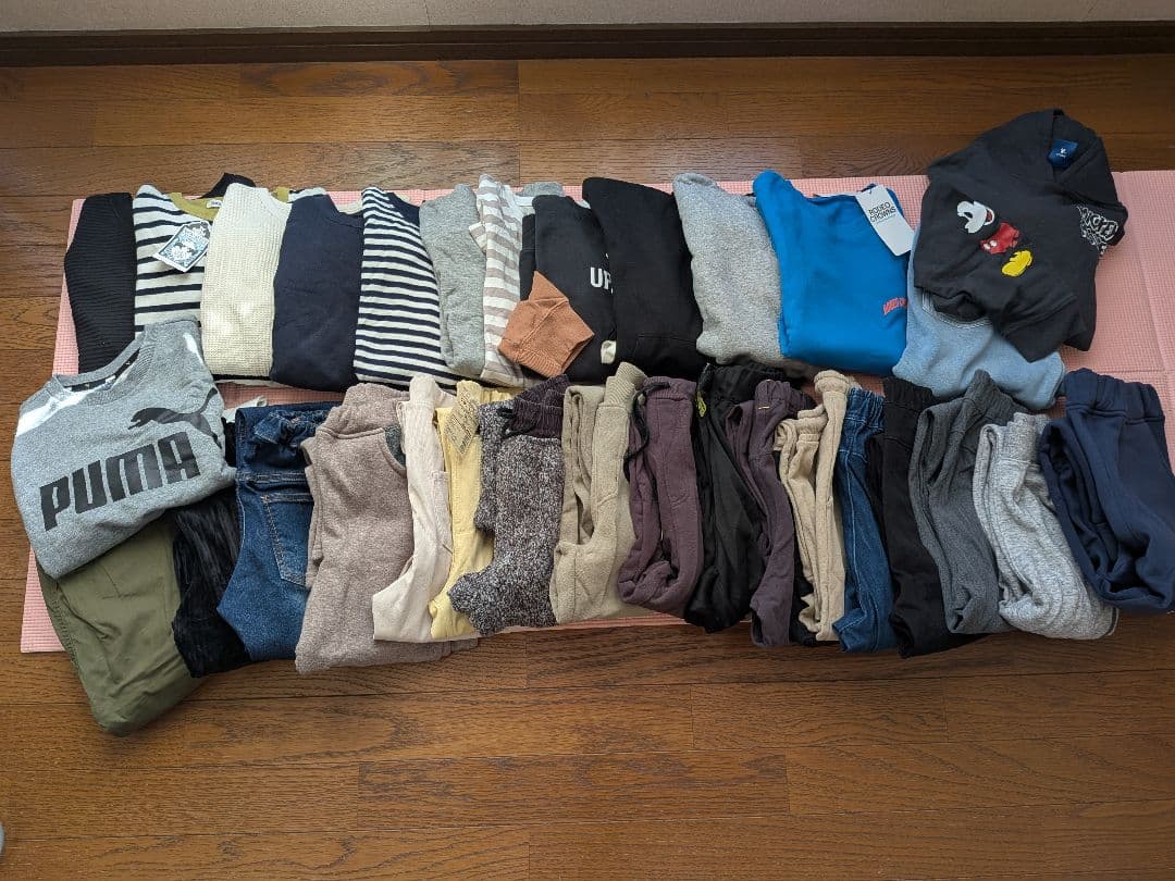 【新品未使用あり】まとめ売り　男の子　秋冬物　140cm　31点