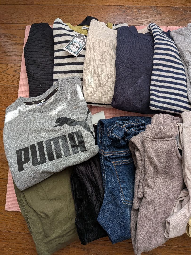 【新品未使用あり】まとめ売り　男の子　秋冬物　140cm　31点