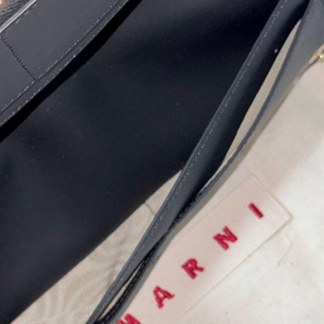 ⭐️新品未使用⭐️　MARNI　マルニ　長財布　ダブルスナップ　二つ折り　金金具