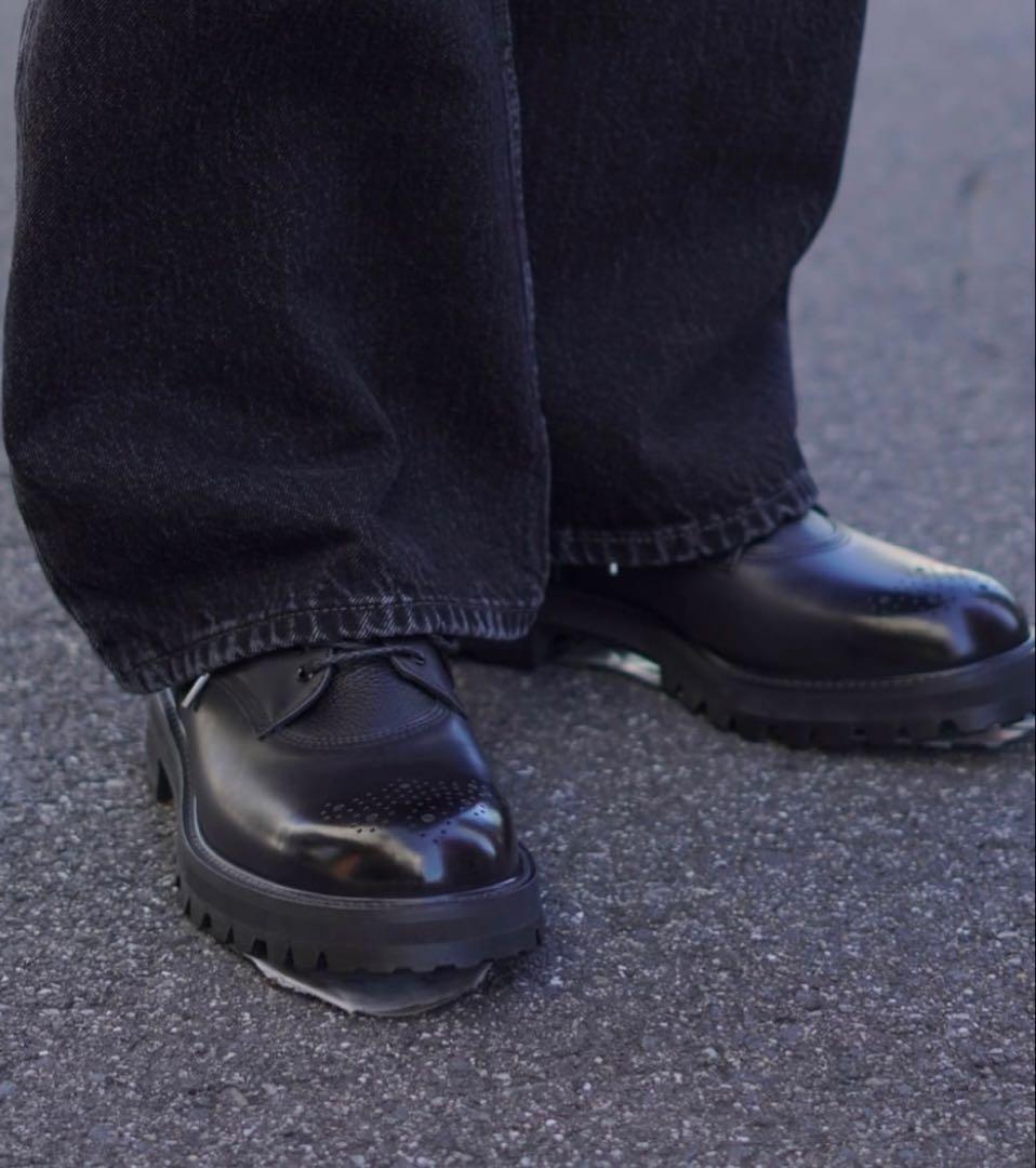 【着用1回】Hender Scheme commando blucher