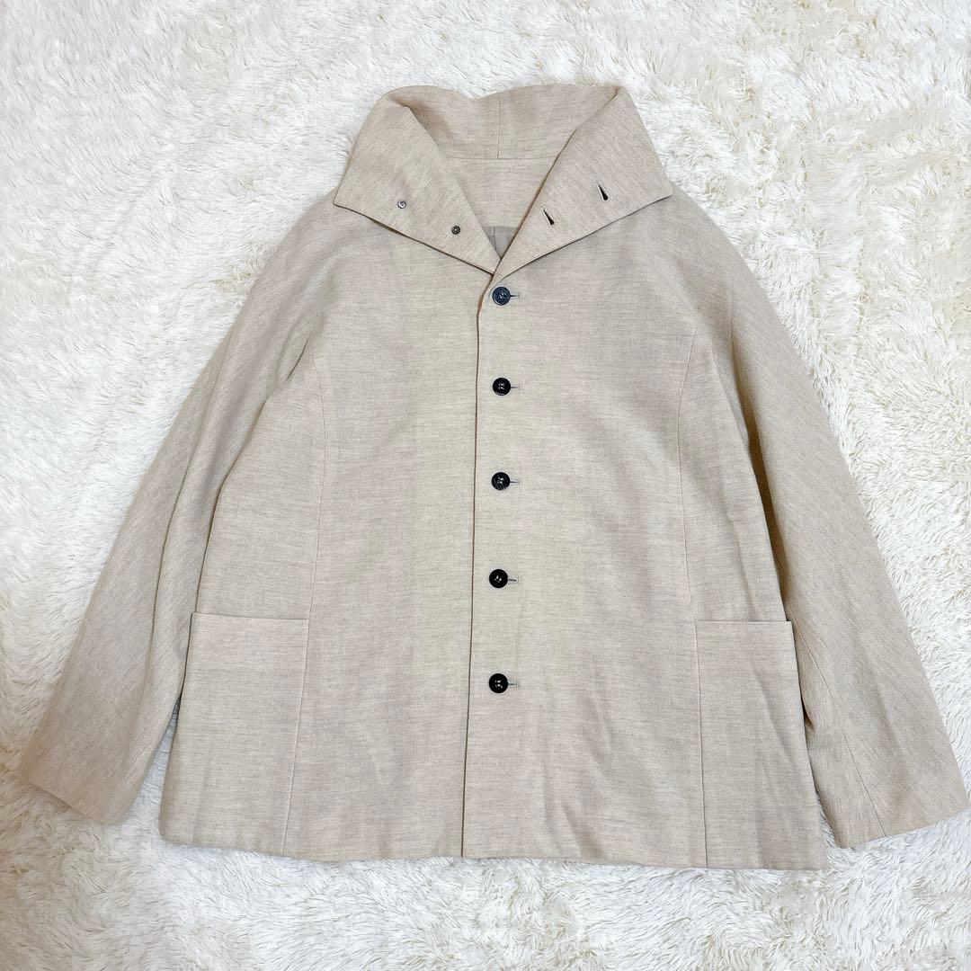 美品☆ヨーガンレール カシミヤ ウール ジャケット カーディガン