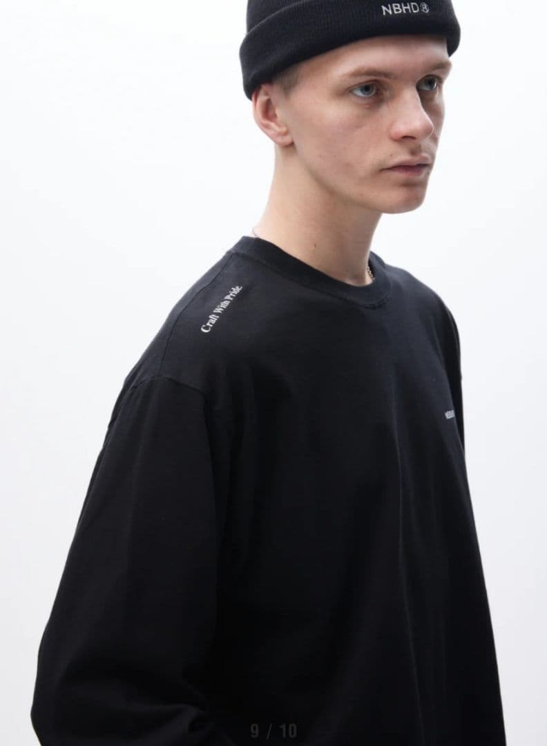 NEIGHBORHOOD ネイバーフッド　長袖Tシャツ　L　グレー　新品 未使用