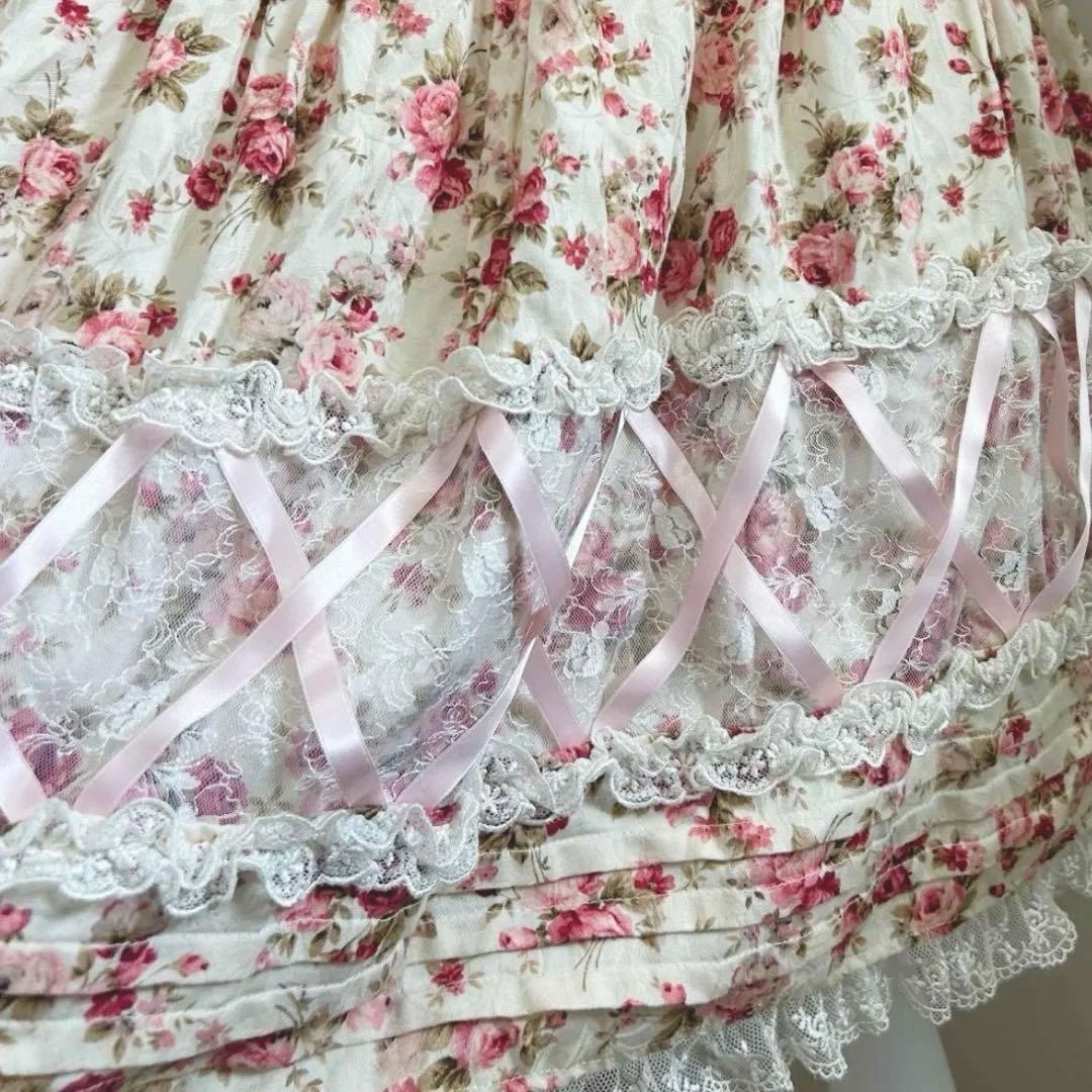 ♡2 2005年発売　イノセントワールド　ロココチュールワンピース　花柄　レース