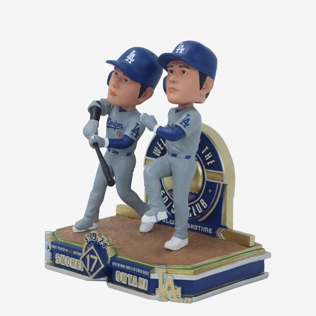 【大谷翔平/50本塁打＆50盗塁/ボブルヘッド】ドジャース/550個限定