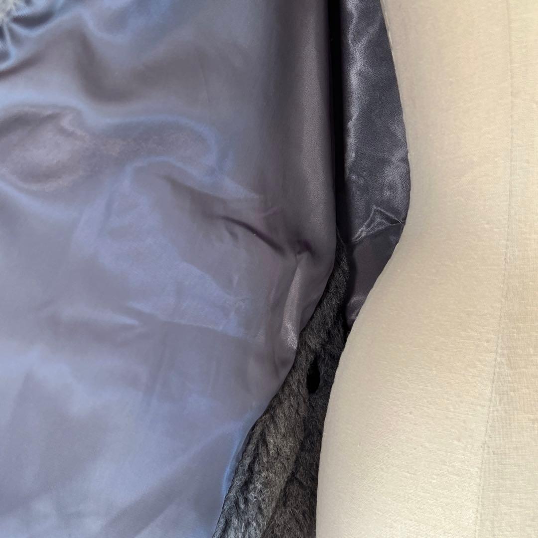 新品未使用 特注ベアポンチョジップテーラードMaxMaraがお好きな方　グレー