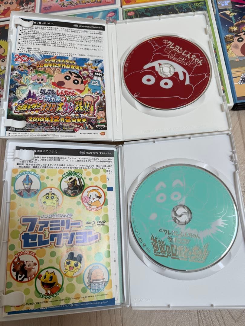 クレヨンしんちゃん　劇場版　映画　DVD 22作品