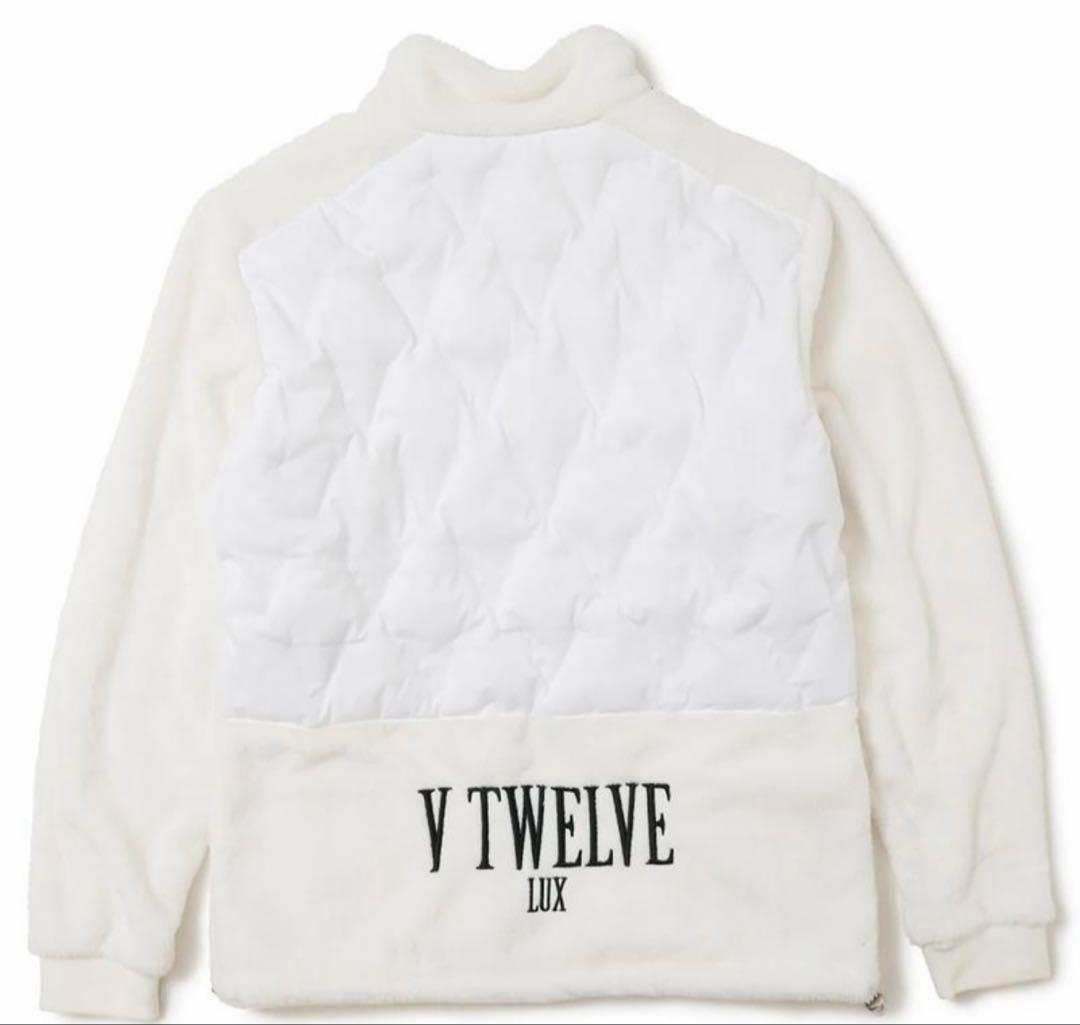 新品正規品【V12/size L】フリース　ハイブリッド　キルティングアウター
