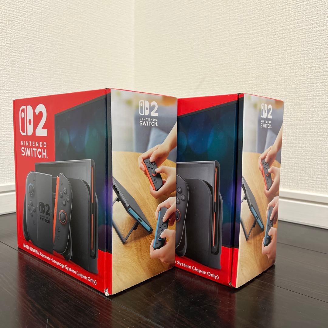【新品未使用｜未開封｜メーカー保証】スイッチ2 Switch2 本体 2台セット