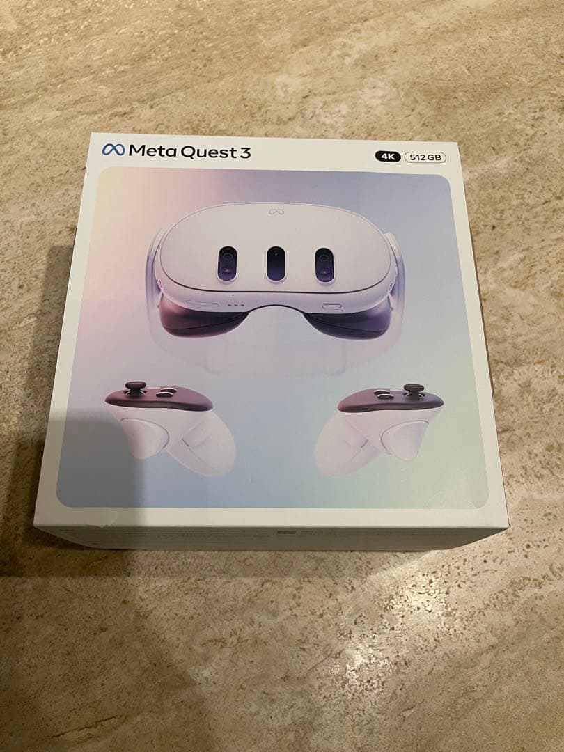 メタクエスト3(512GB)＋バッテリー付きストラップ＋フェイスクッション