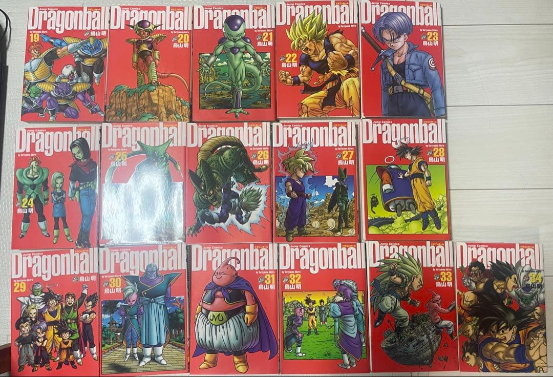 ドラゴンボール　完全版　全部34巻セット（初版多数）
