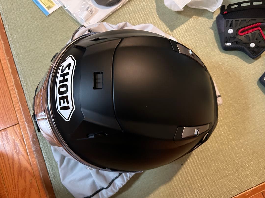 shoei x-fifteen・マットブラック、Mサイズ・オプション付き