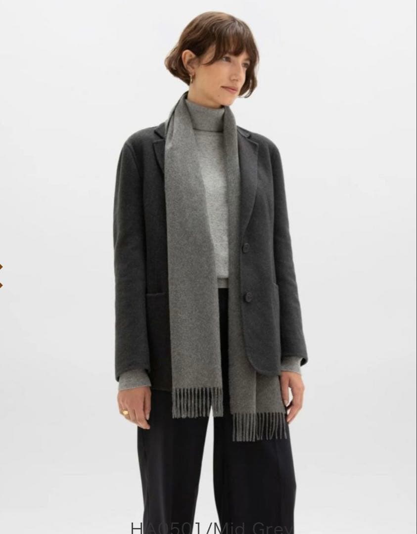 JOHNSTONS(ジョンストンズ中判　カシミヤプレーンスカーフ