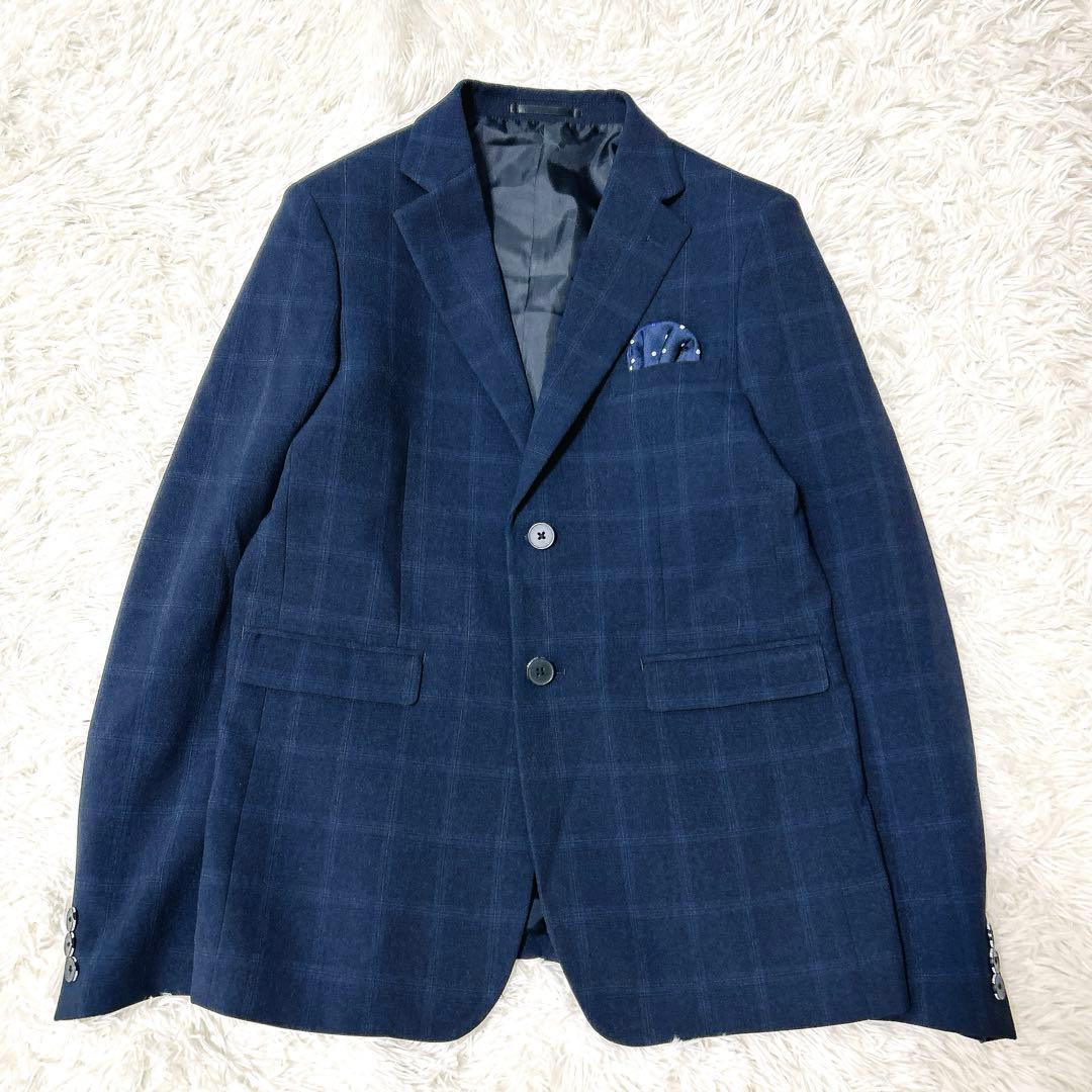 専用出品❗️希少 170✨人気 ネイビー チェック柄✨ワンダーファクトリー 卒服