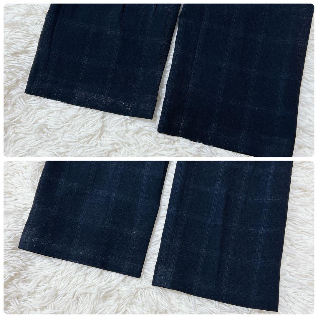 専用出品❗️希少 170✨人気 ネイビー チェック柄✨ワンダーファクトリー 卒服