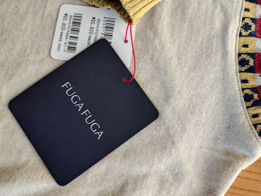 佐藤繊維　FUGAFUGA チュニック 新品未使用品タグ付き 定価\30800