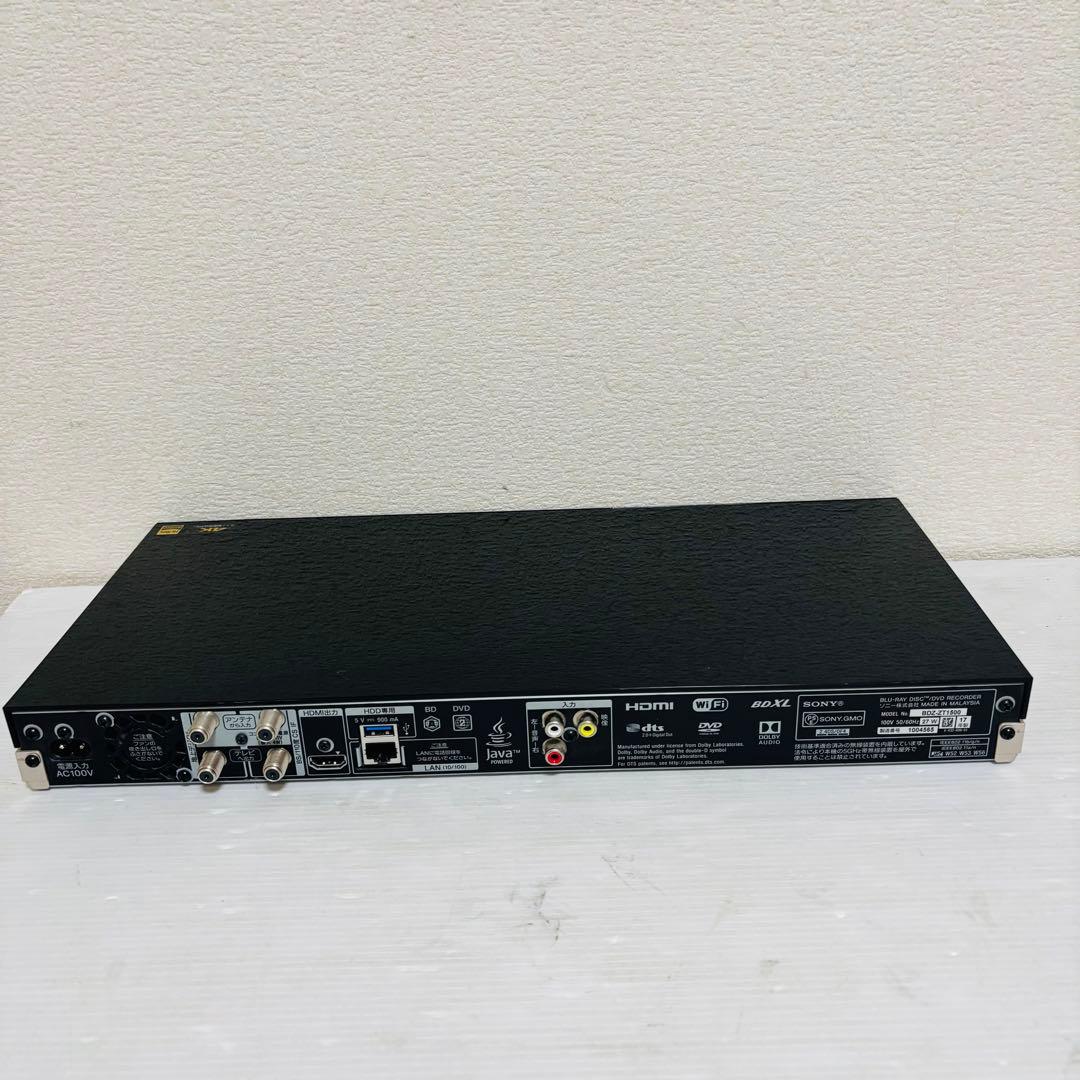 SONY BDZ-ZT1500 ブルーレイレコーダー 4K対応 2017年製