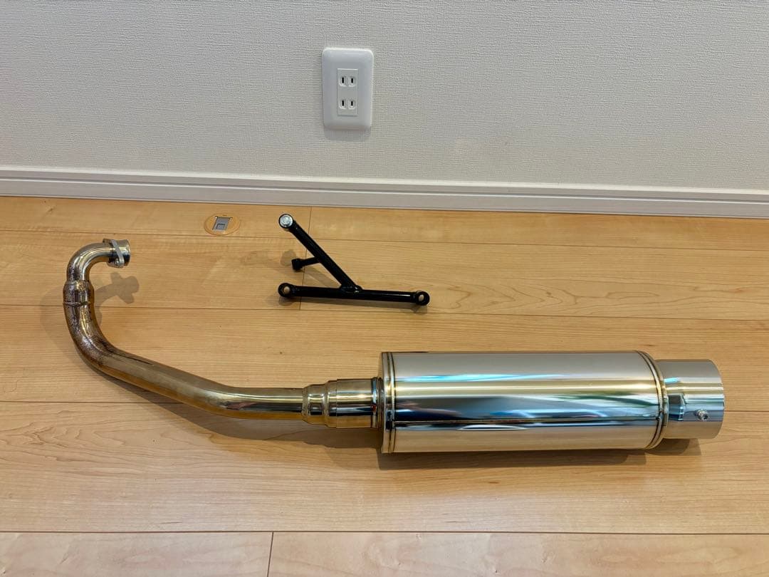 スズキ　ヴェクスター150バ用 ステンレス マフラー　リアライズ　realize