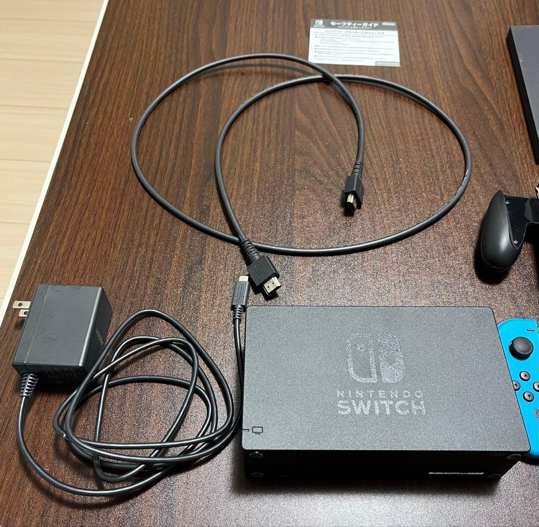 Nintendo Switchネオンブルー・ネオンレッド本体 NIMASO付き