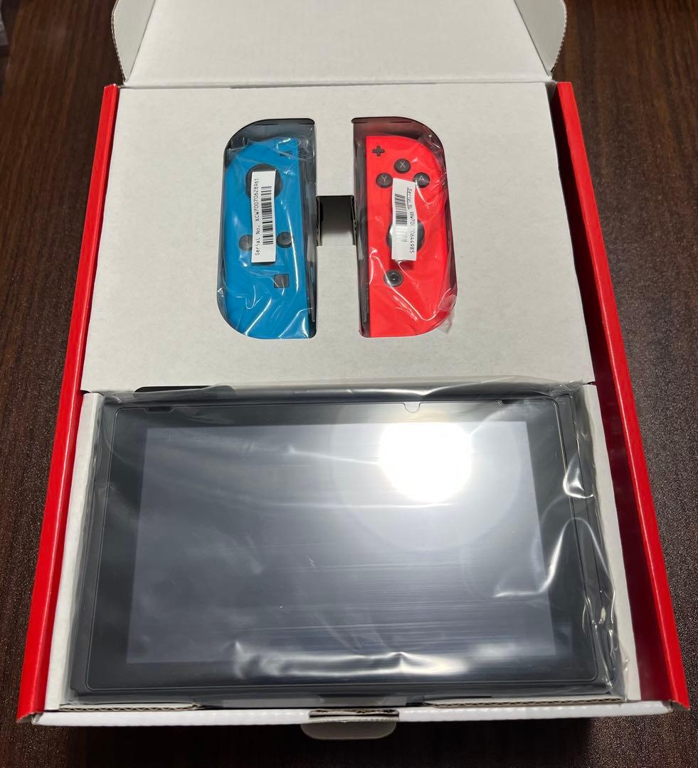 Nintendo Switchネオンブルー・ネオンレッド本体 NIMASO付き