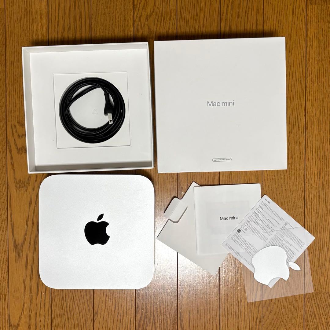 即決！値下げ済み MacMini M2 メモリー 16GB SSD 256GB