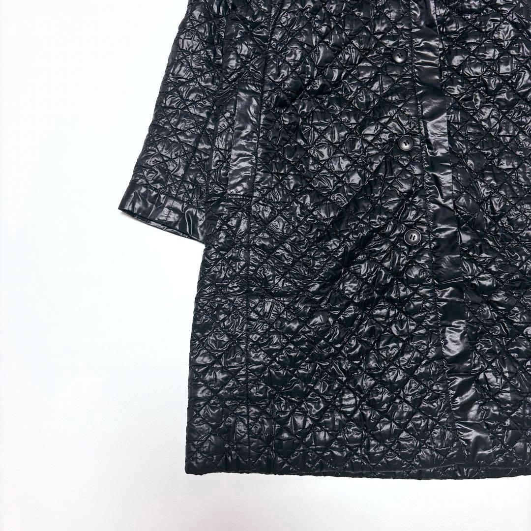 未使用級♡ハートイッセイミヤケ キルティング 中綿コート 2way ロング丈 M