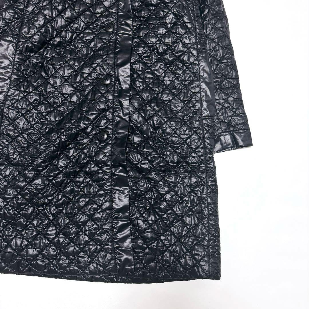 未使用級♡ハートイッセイミヤケ キルティング 中綿コート 2way ロング丈 M