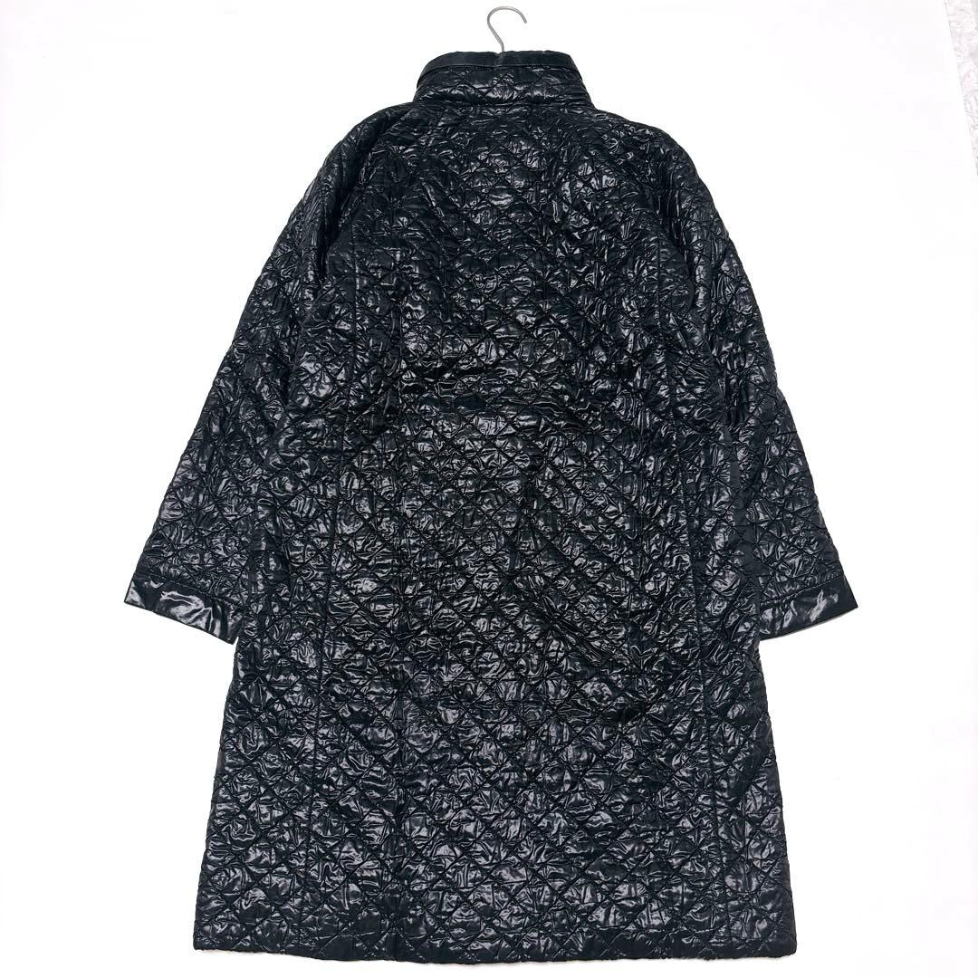 未使用級♡ハートイッセイミヤケ キルティング 中綿コート 2way ロング丈 M