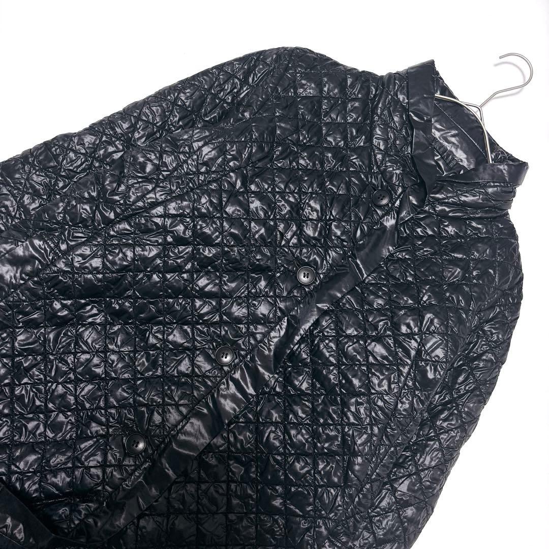 未使用級♡ハートイッセイミヤケ キルティング 中綿コート 2way ロング丈 M