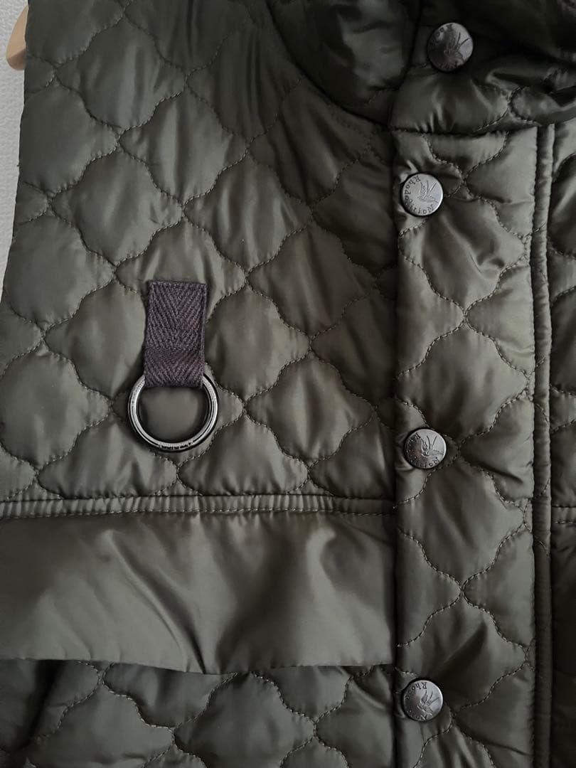 Rhodo liriON オリーブグリーン ダウンベスト