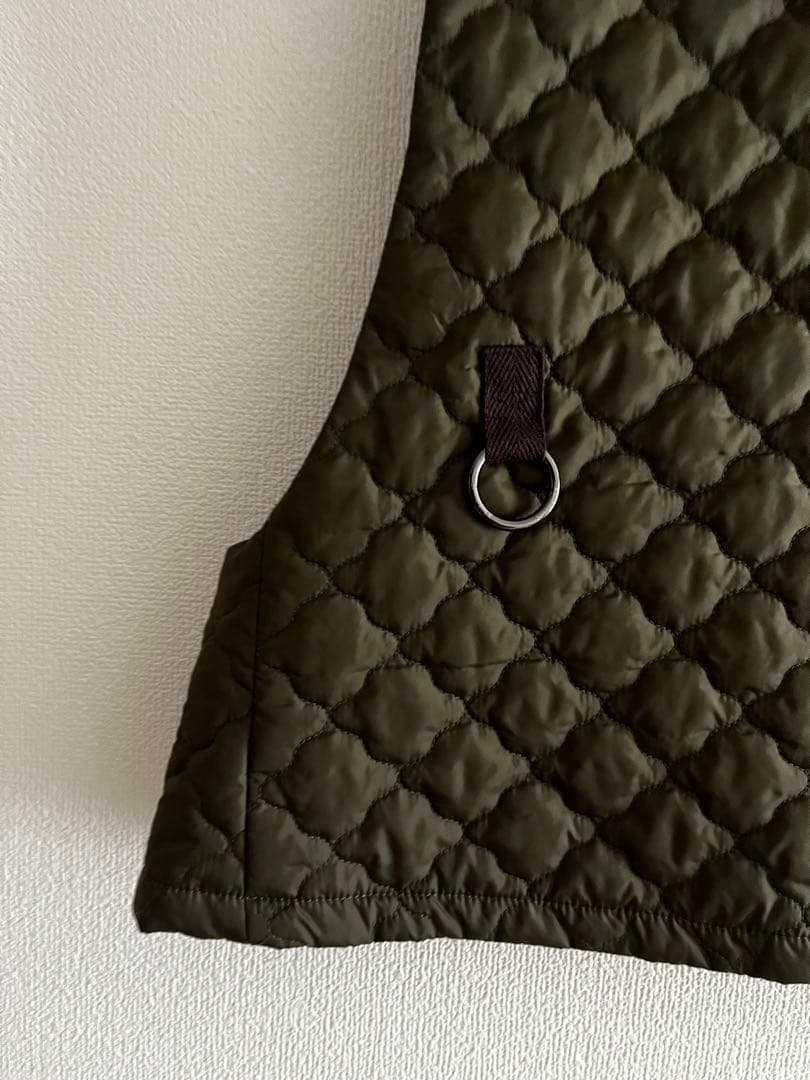 Rhodo liriON オリーブグリーン ダウンベスト