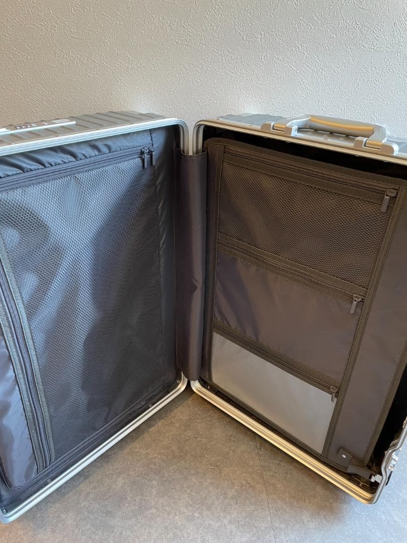 リベティ多機能キャリーケース【マットグレーMサイズ】56