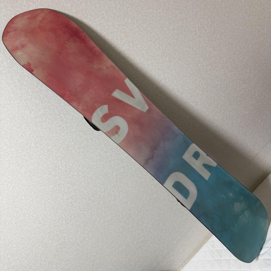 スノボ　板　SAVANDER FM 2nd face flowビィンディング付