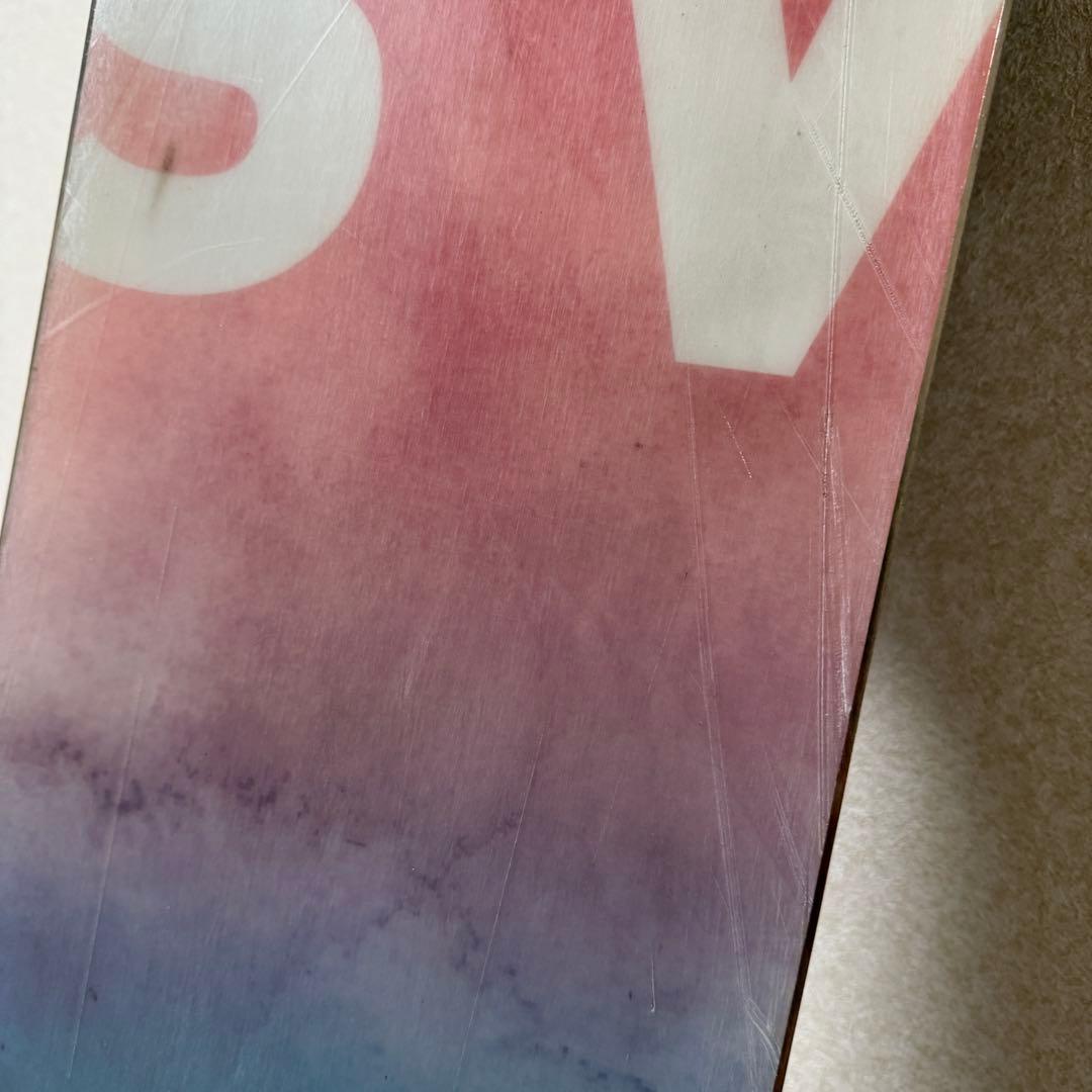 スノボ　板　SAVANDER FM 2nd face flowビィンディング付