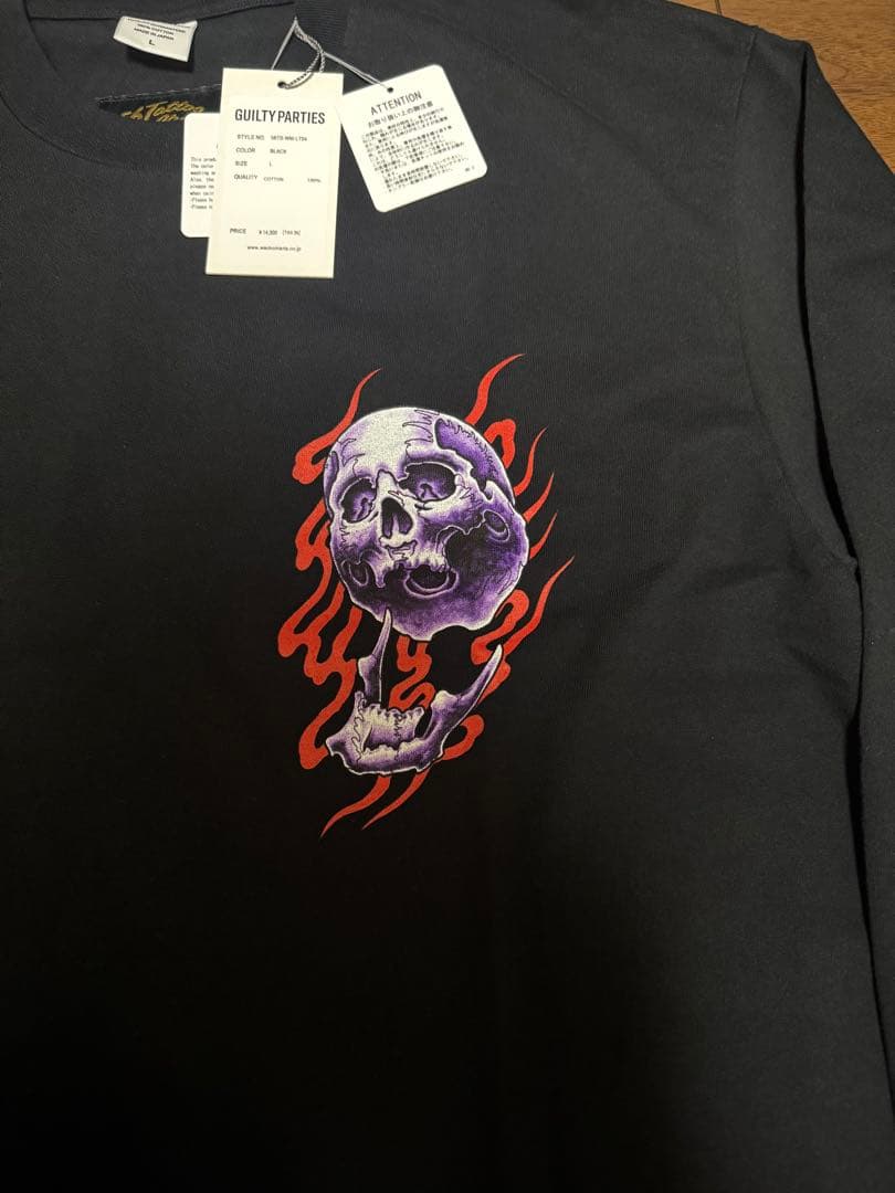 WACKO MARIA 25AW LS TEE Lサイズ　ロンT