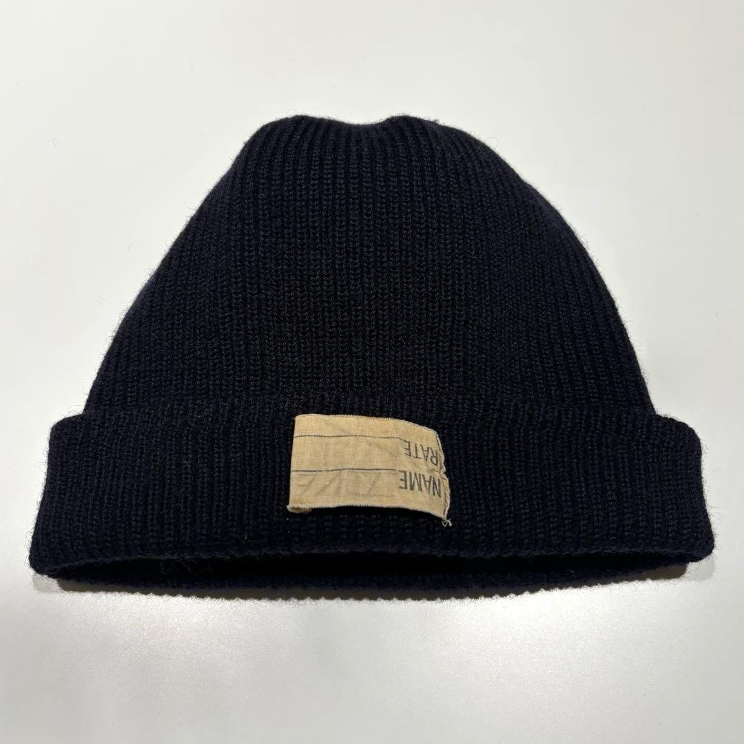 希少❗️早い者勝ち‼️40's US NAVY ウォッチキャップ ニット帽 美品