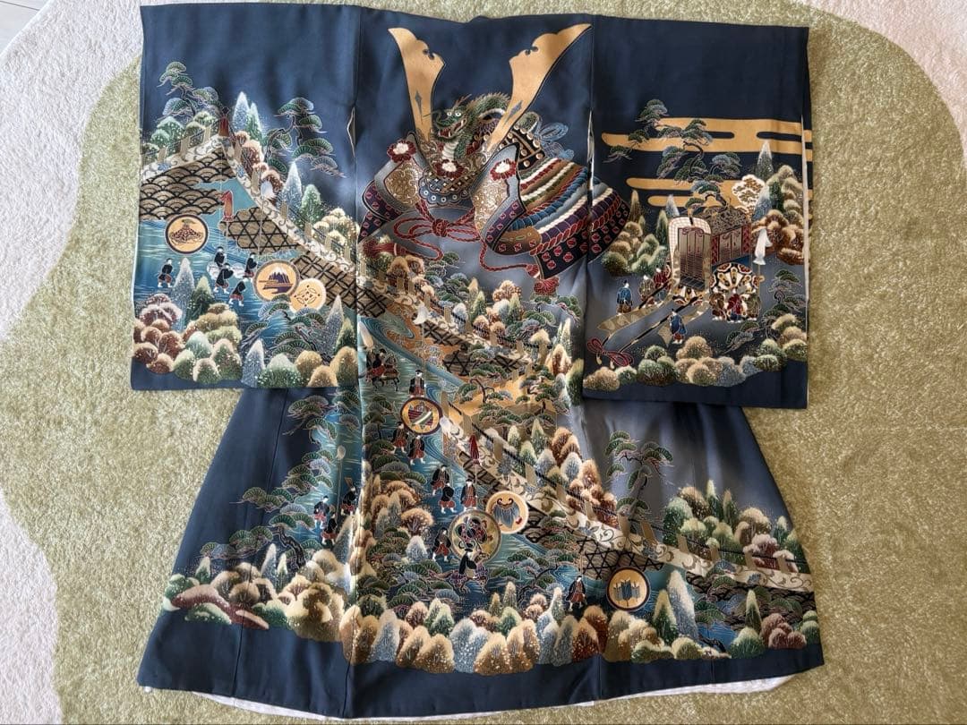 お宮参り　産着　フードセット