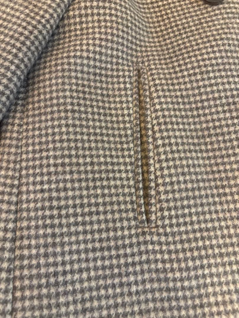 plage ツイード double button コート 38