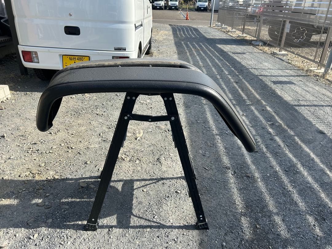 jkラングラー オーバーフェンダー 車検対策加工品 前後セット