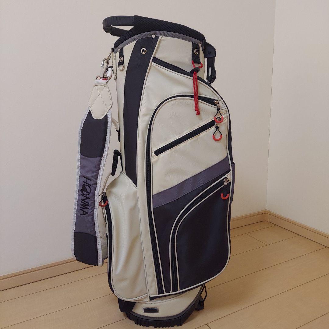 HONMA★ホンマ★9型★軽量★キャディバッグ★スタンド★モグラ